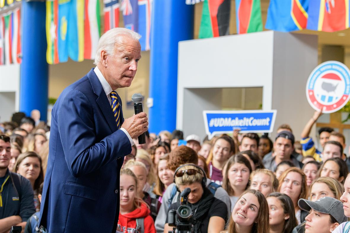 Biden speaks to Students about Voting