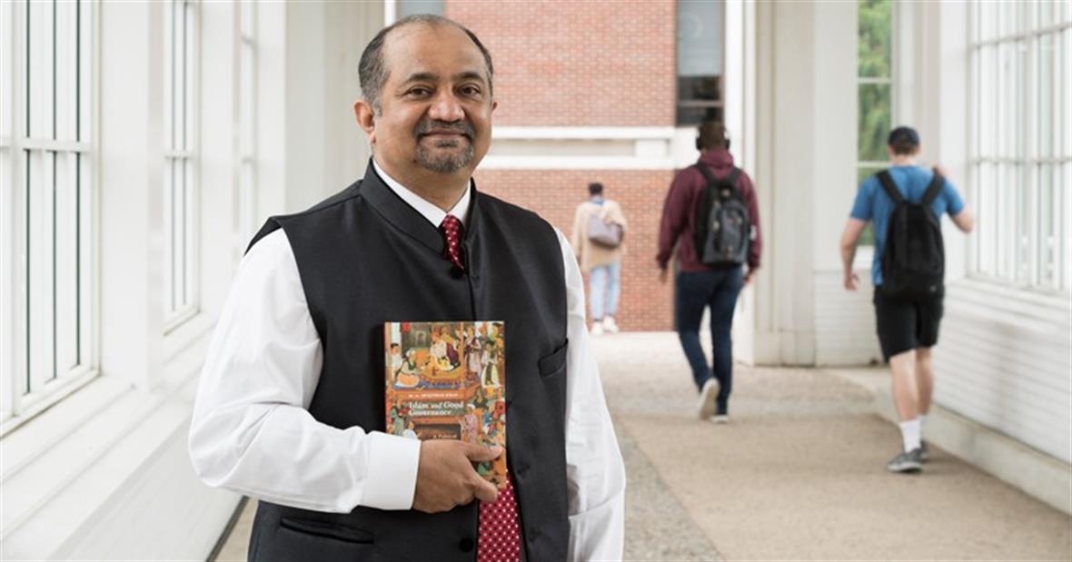 UD Prof. Muqtedar Khan recently wrote a book entitled, “Islam and Good Governance: A Political Philosophy of Ihsan.”